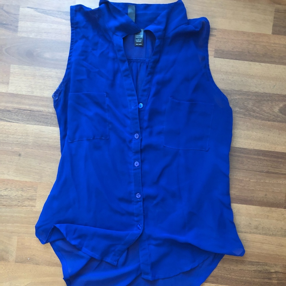 Button up tank